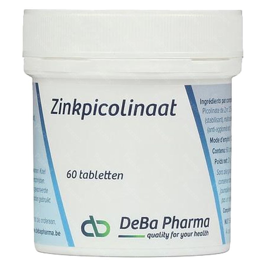 DeBa Pharma Zinkpicolinaat 60 Tabletten