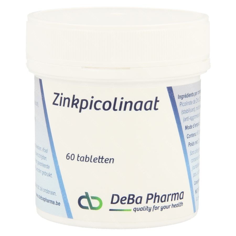 DeBa Pharma Zinkpicolinaat 60 Tabletten