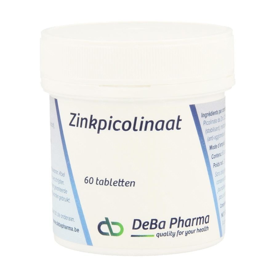 DeBa Pharma Zinkpicolinaat 60 Tabletten