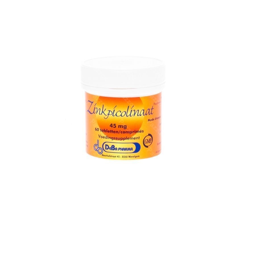 DeBa Pharma Zinkpicolinaat 60 Tabletten
