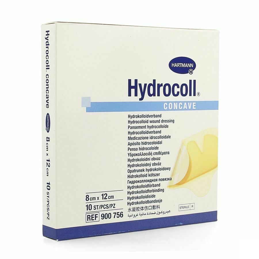 Hydrocoll Concave 8x12cm 10 9007563
