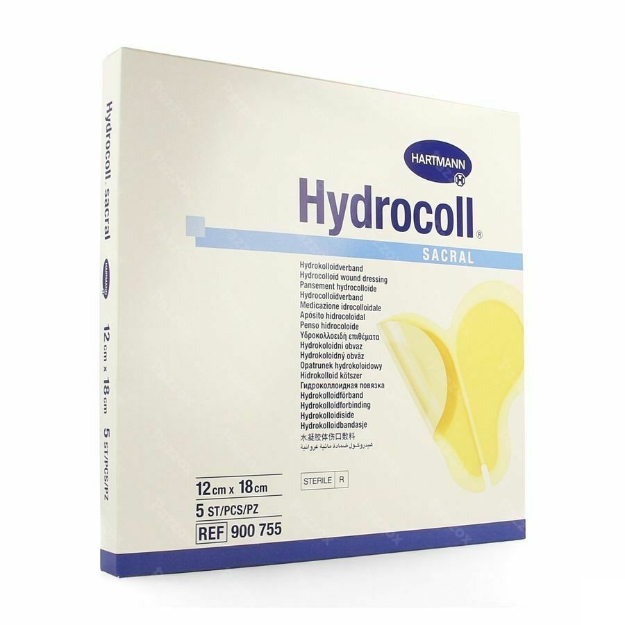 Hydrocoll Sacral 12x18cm 5 5361240