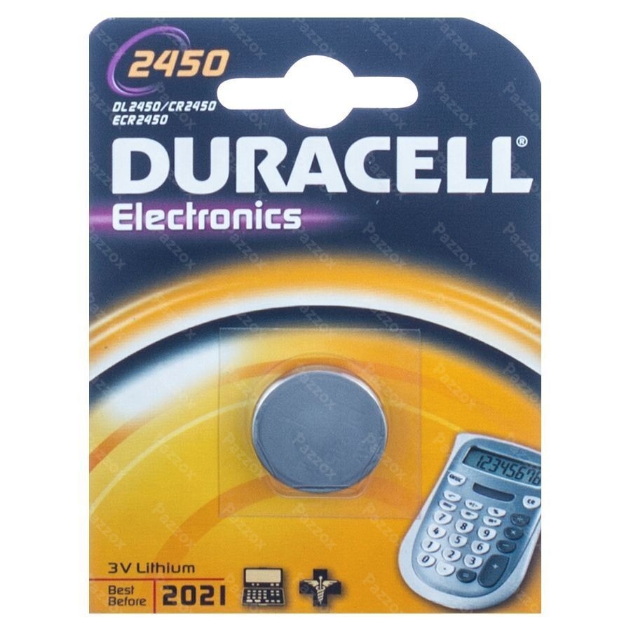 Duracell Dl/cr 2450 Diam24mm Ep50mm