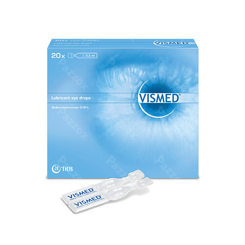 Vismed Lubrifiant Oculaire 0,18% Fl 20 X 0,3ml