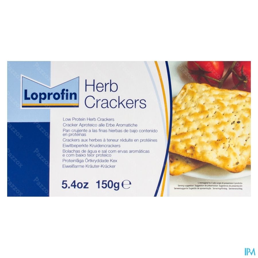 Loprofin Crackers Herbes 150g