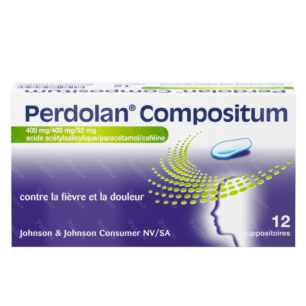 Perdolan Compositum 12 Suppo's 