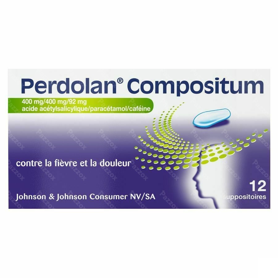 Perdolan Compositum 12 Suppo's 