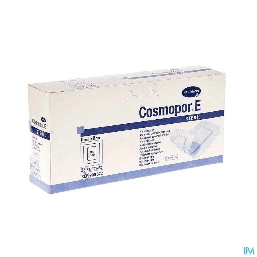 Cosmopor E Latexfree 15x6cm 25 P/s