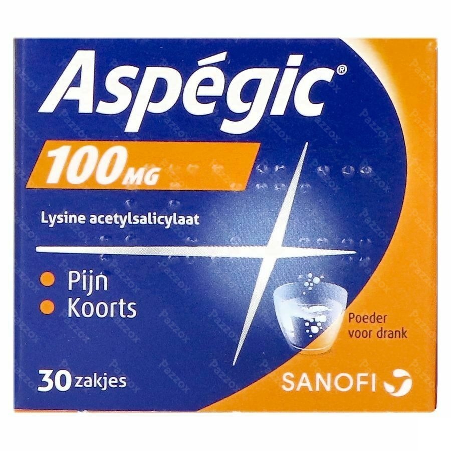 Aspegic 100 Pulv 30x 100mg