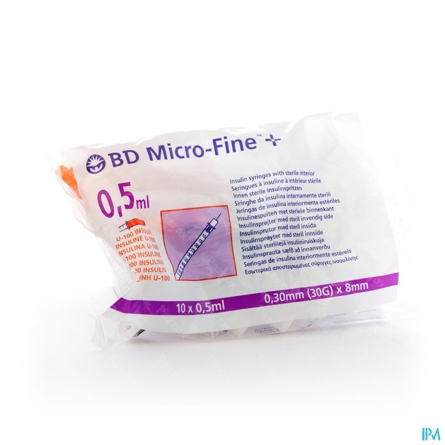 Bd Microfine+ Ser.ins.demi 0,3ml 30g 8mm100 324826