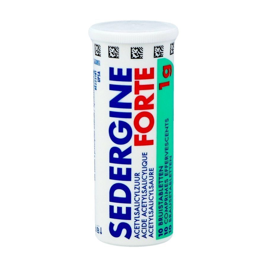 Sedergine Forte 1g 20 Bruistabletten