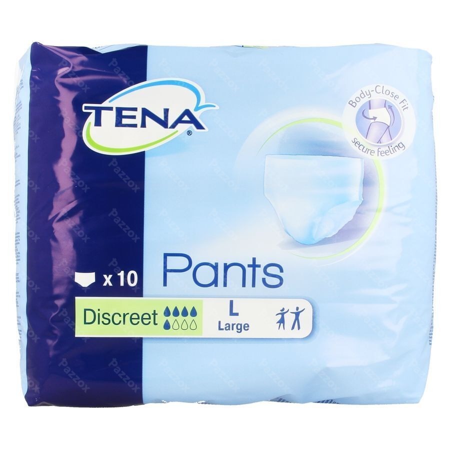 Tena Pants Discreet Large 95-125cm 10 793300