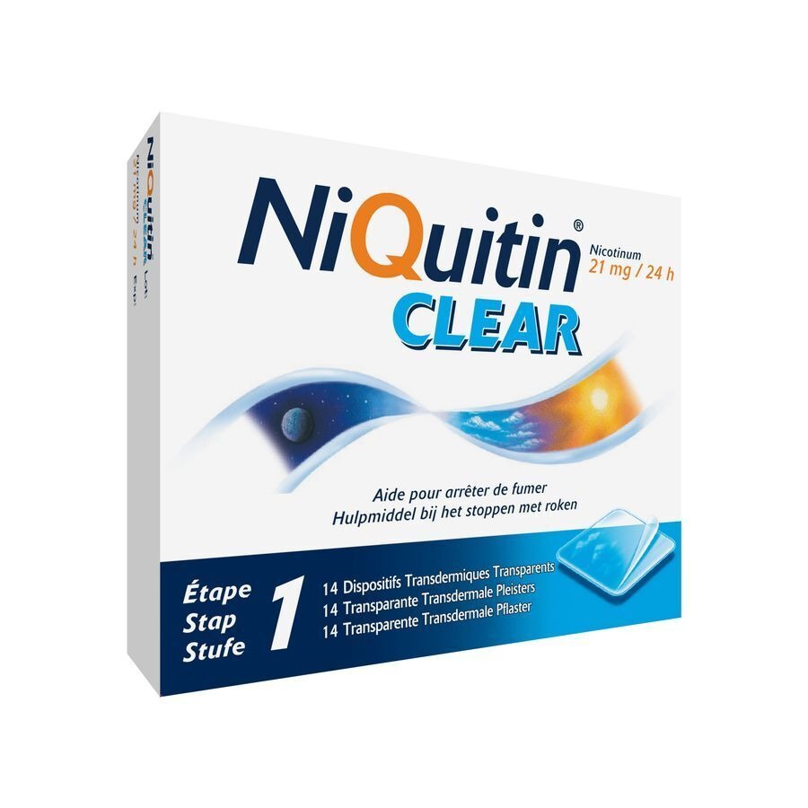 Niquitin Clear Patches 14 X 21mg
