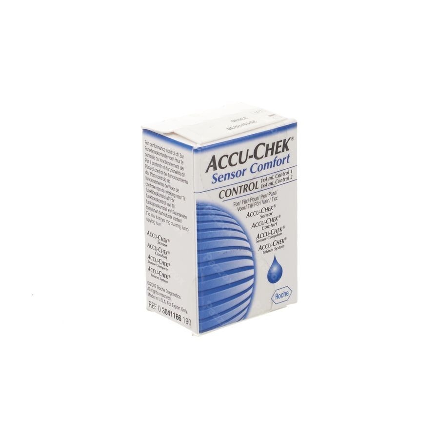 Accu Chek Sensor Comfort Control 2x4ml 3041166190