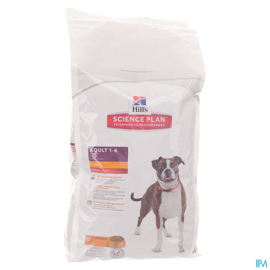 Hills Sc.plan Canine Light Ad Chicken 3kg 7703u