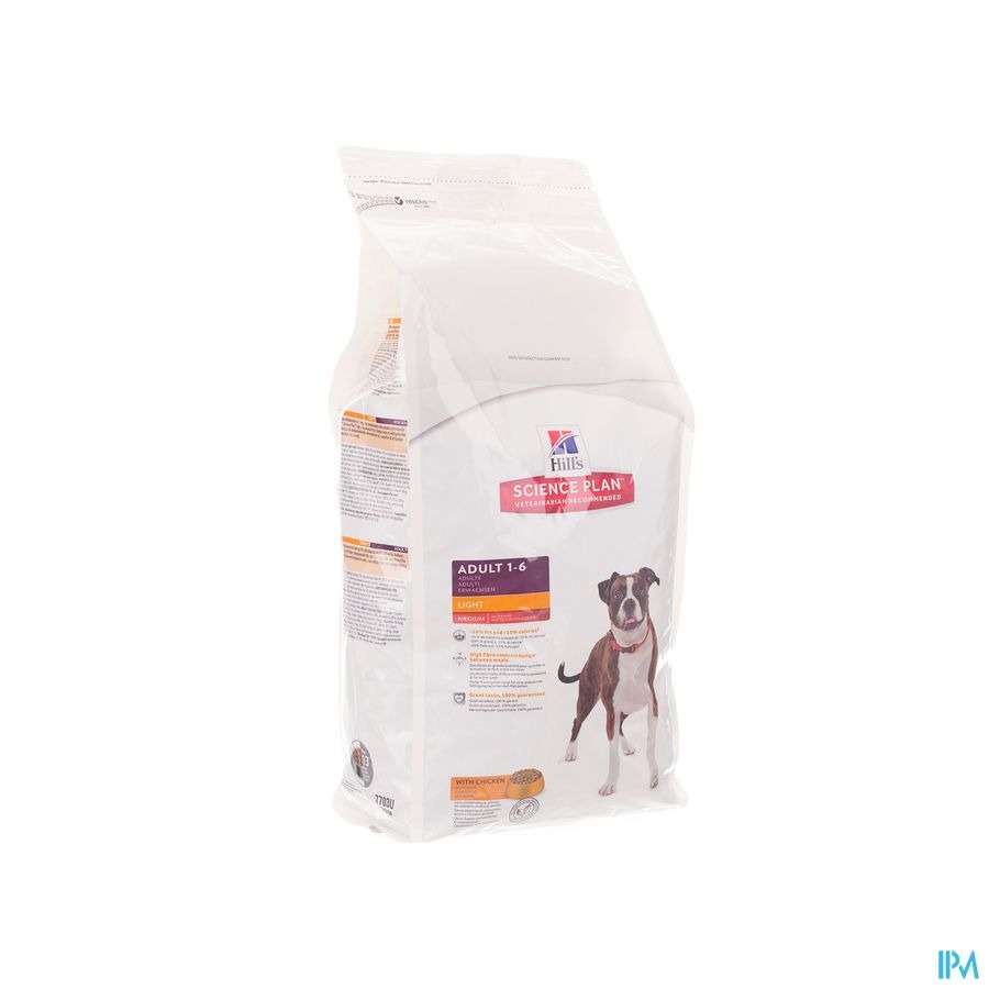Hills Sc.plan Canine Light Ad Chicken 3kg 7703u