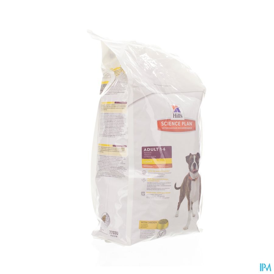 Hills Sc.plan Canine Light Ad Chicken 3kg 7703u