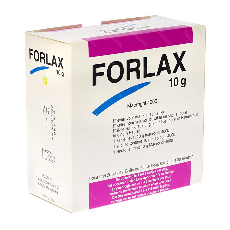 Forlax : Médicament Adulte & Enfant contre la Constipation