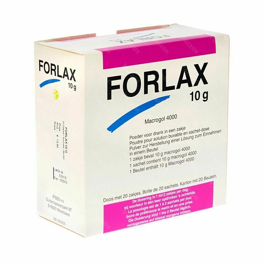 Forlax : Médicament Adulte & Enfant contre la Constipation