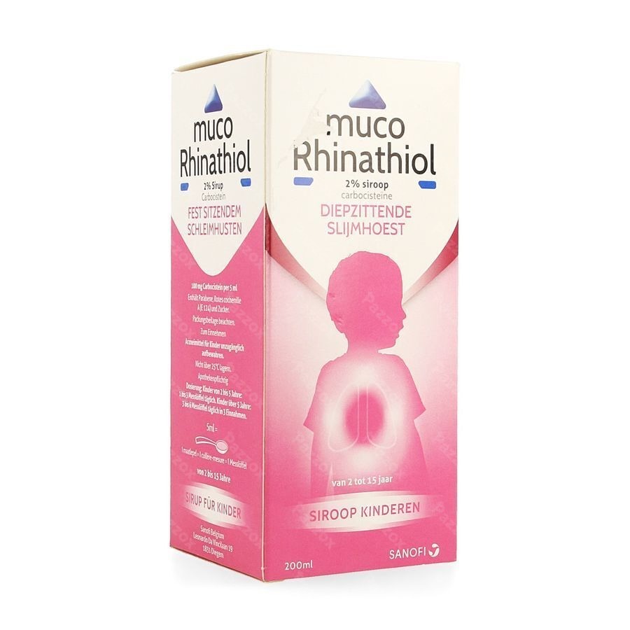 Muco Rhinathiol 2% Sir Inf 200ml