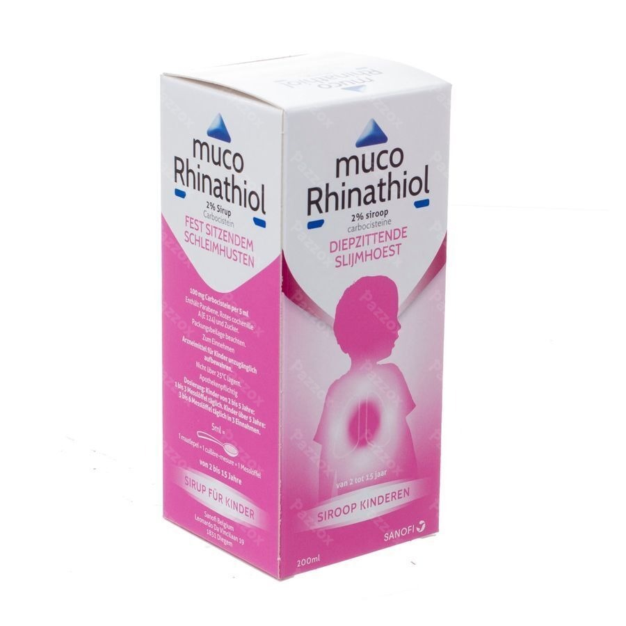 Muco Rhinathiol 2% Sir Inf 200ml