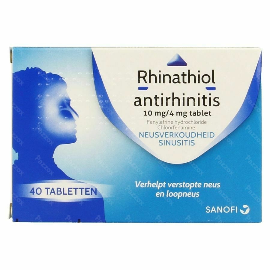 Rhinathiol Antirhinitis 40 Tabletten
