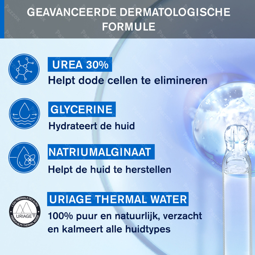Uriage Kératosane 30% Ureum Droge en Ruwe Huid 40ml