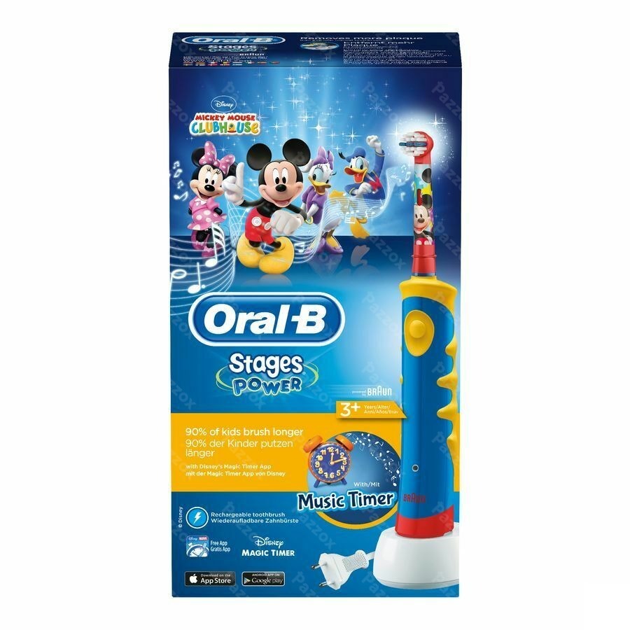 Oral B Plak Control D10511 Mickey Blue