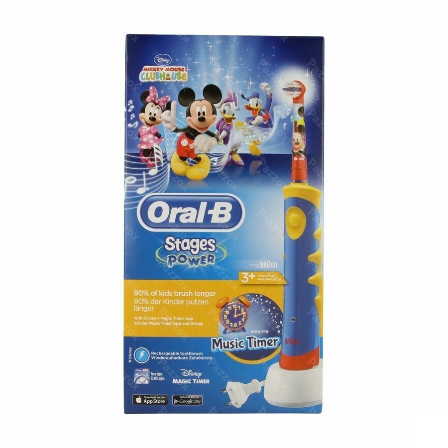 Oral B Plak Control D10511 Mickey Blue