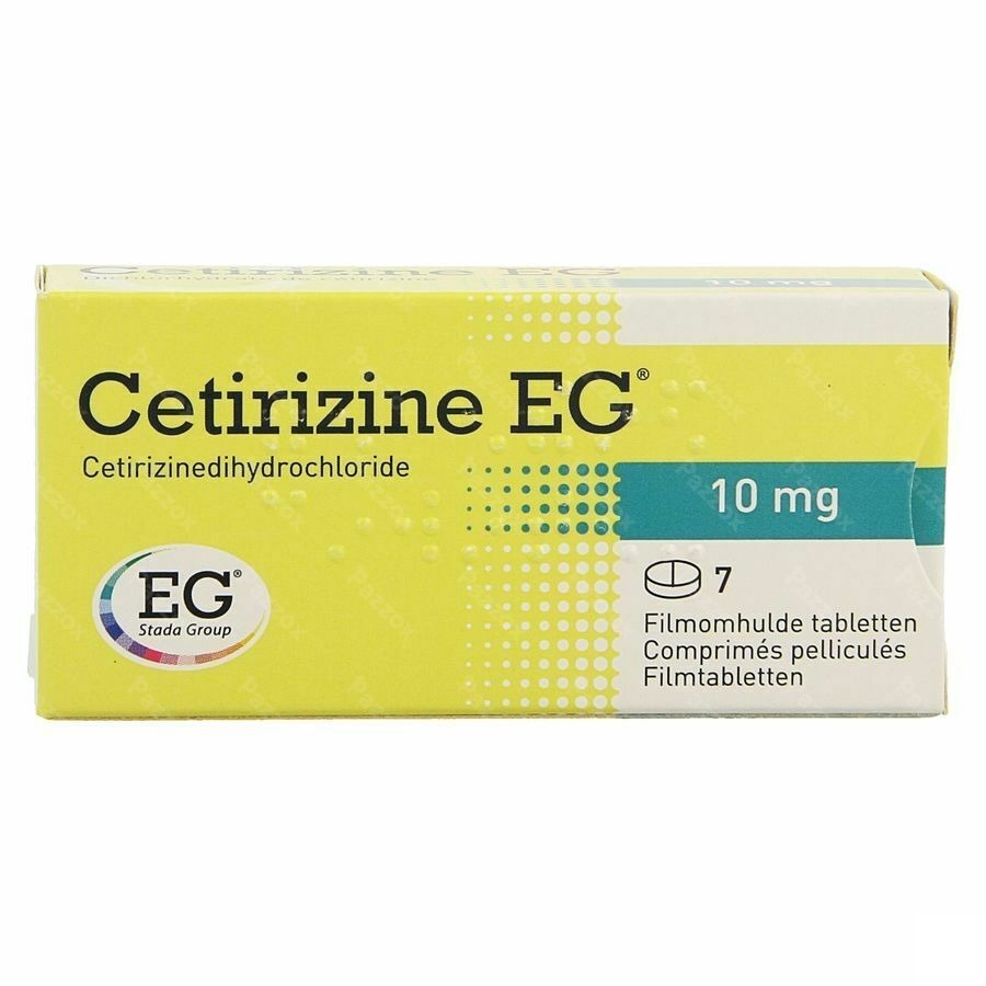 Cetirizine EG           Comp 7X10Mg
