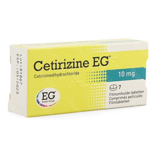 Cetirizine Eg           Comp 7x10mg