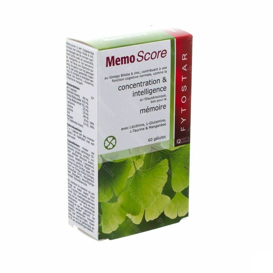 Biostar Memo-score Caps Vegetal 60x535mg
