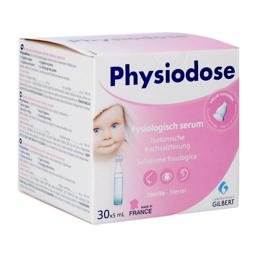 Physiodose Serum Fysio Ud Ster 30x5ml