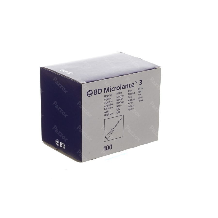 Bd Microlance 3 Aig.22g 1 1/2 Rb 0,7x40mm Noir 100