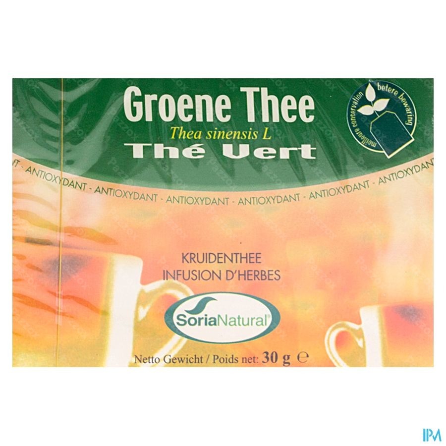 Soria Natusor Groene Thee The Inf 20