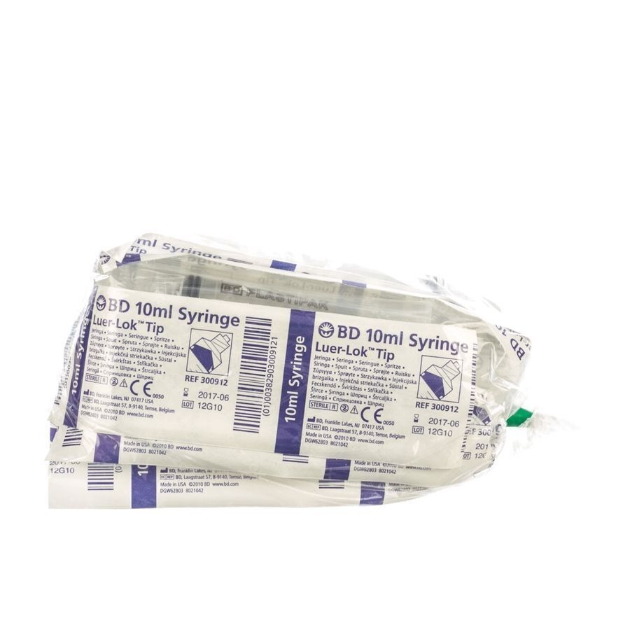 Bd Plastipak Seringue Luer-lok 10ml 10 300912