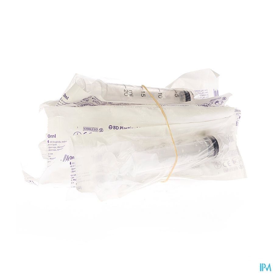 Bd Plastipak Seringue Luer-lok 20ml 10 300629
