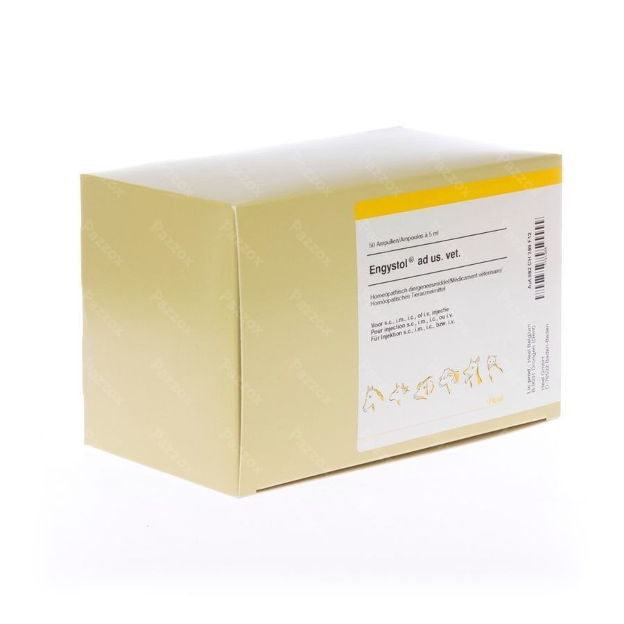 Engystol N Ad Us.vet Amp 50x5,0ml