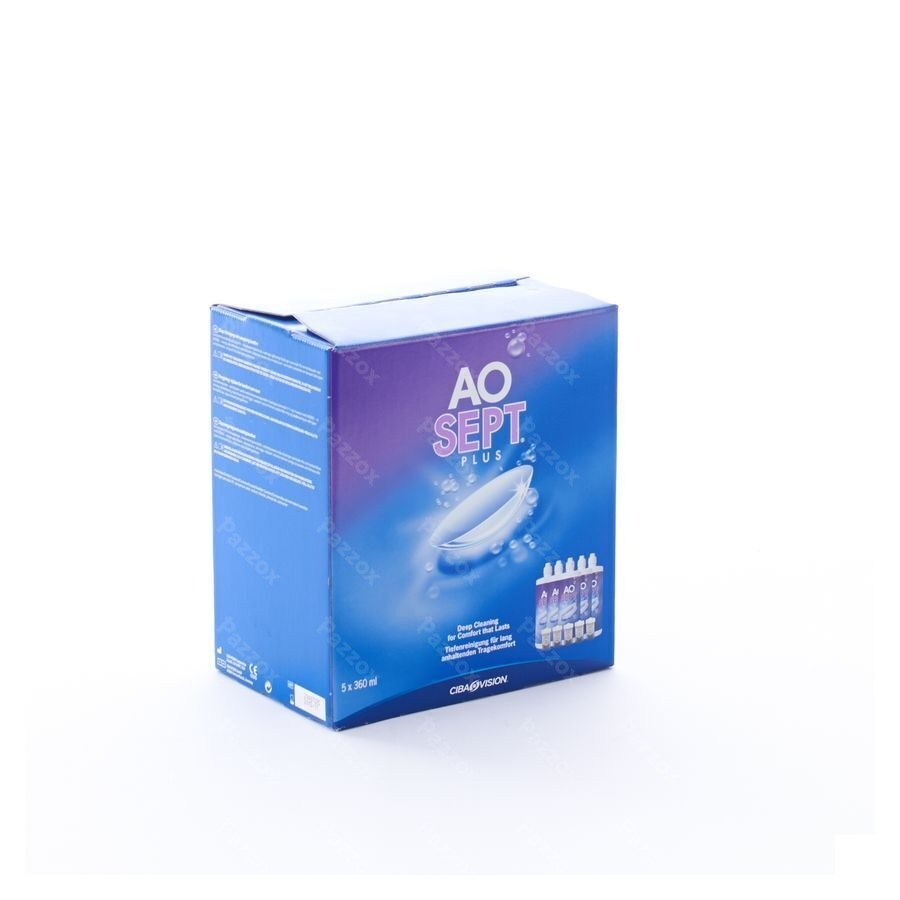 Aosept Plus Pack 6 Mois 5x360ml