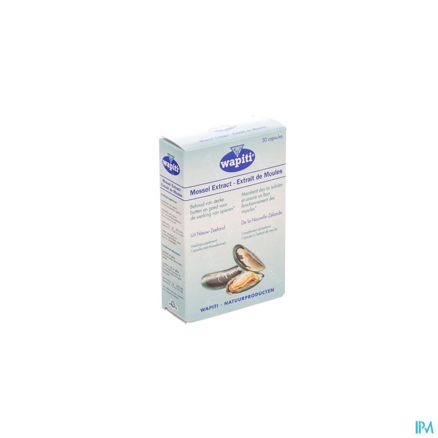 Wapiti Extrait Moules Caps 30x500mg