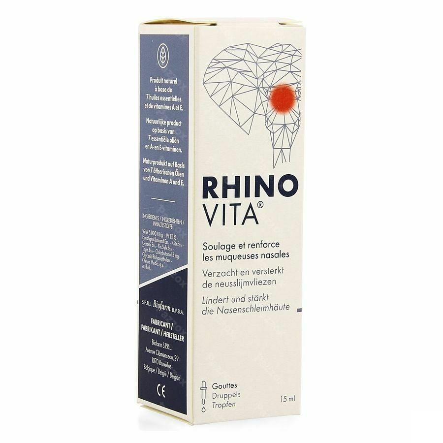 Rhinovita New Gutt Nasal 15ml