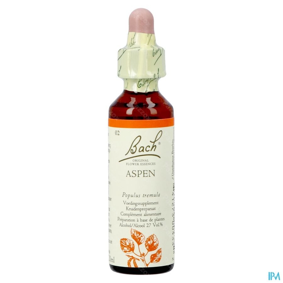 Bach Flower Remedie 02 Aspen 20ml