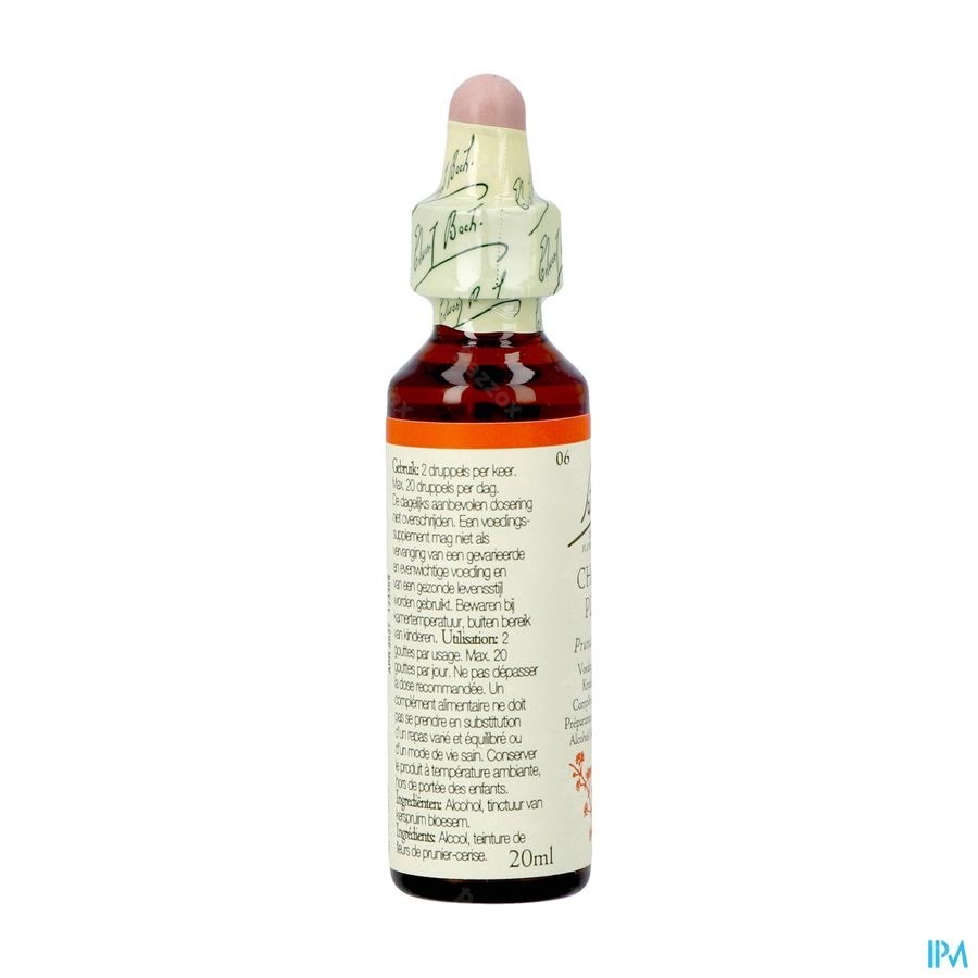 Bach Flower Remedie 06 Cherry Plum 20ml