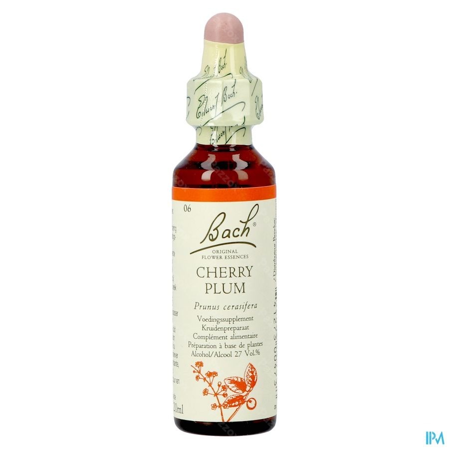 Bach Flower Remedie 06 Cherry Plum 20ml