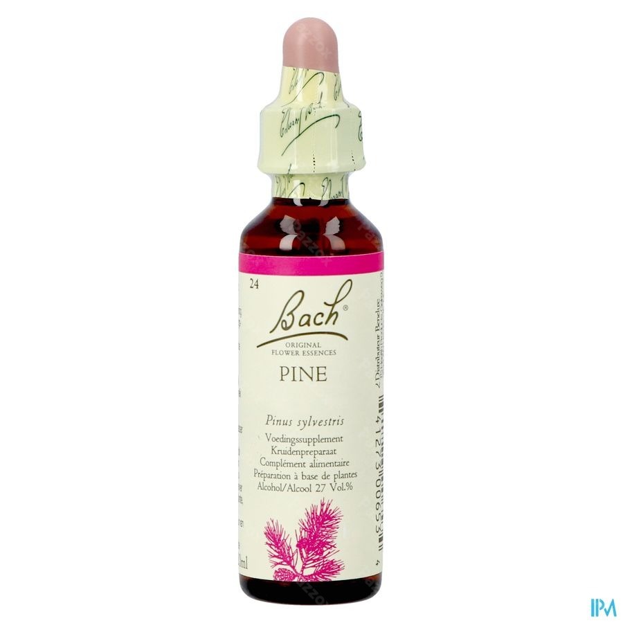 Bach Flower Remedie 24 Pine 20ml