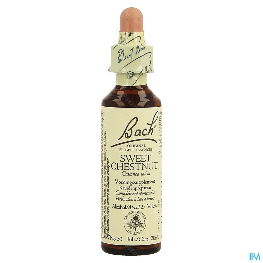 Bach Flower Remedie 30 Sweet Chestnut 20ml