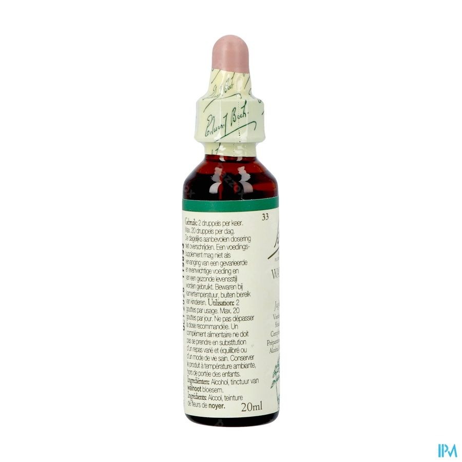 Bach Flower Remedie 33 Walnut 20ml