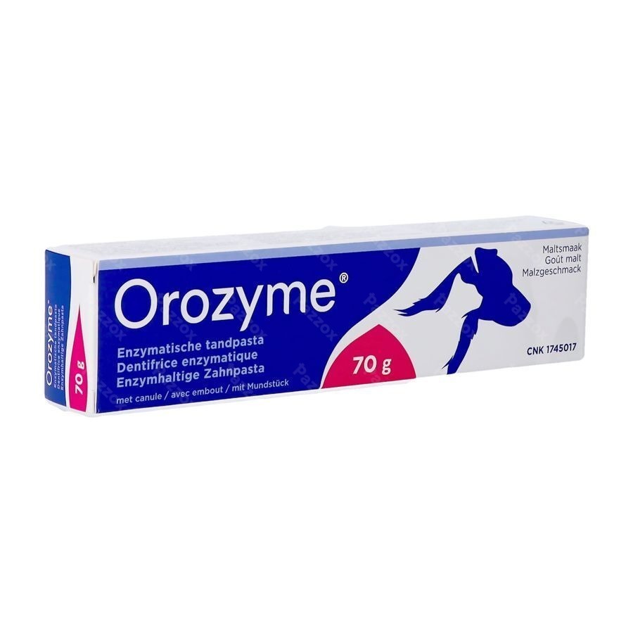 Orozyme Canine Dentif Enzymatique Chien Tube 70g