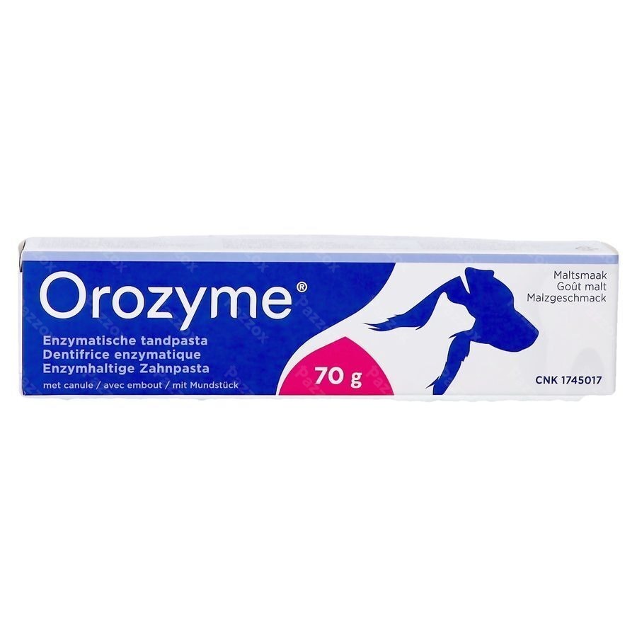 Orozyme Canine Dentif Enzymatique Chien Tube 70g