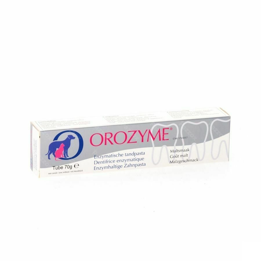 Orozyme Canine Dentif Enzymatique Chien Tube 70g